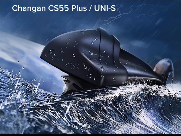 Щетка стеклоочистителя правая (пассажирская) Changan CS55 Plus / UNI-S — НОВАЯ ОРИГИНАЛ S203F2718060800AB